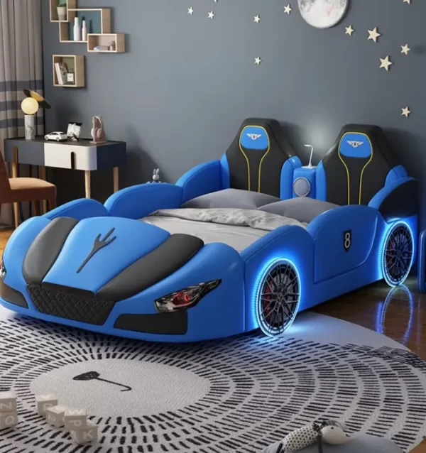 JY01 Enzo Kids Car Bedroom Set – Fun & Comfortable Sleeping Adventure