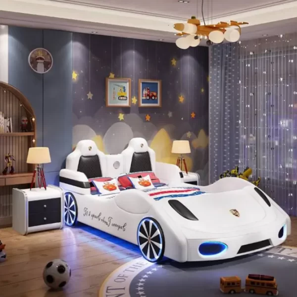 JY02 Enzo children’s car bedroom set – Fun & Comfortable Sleeping Adventure